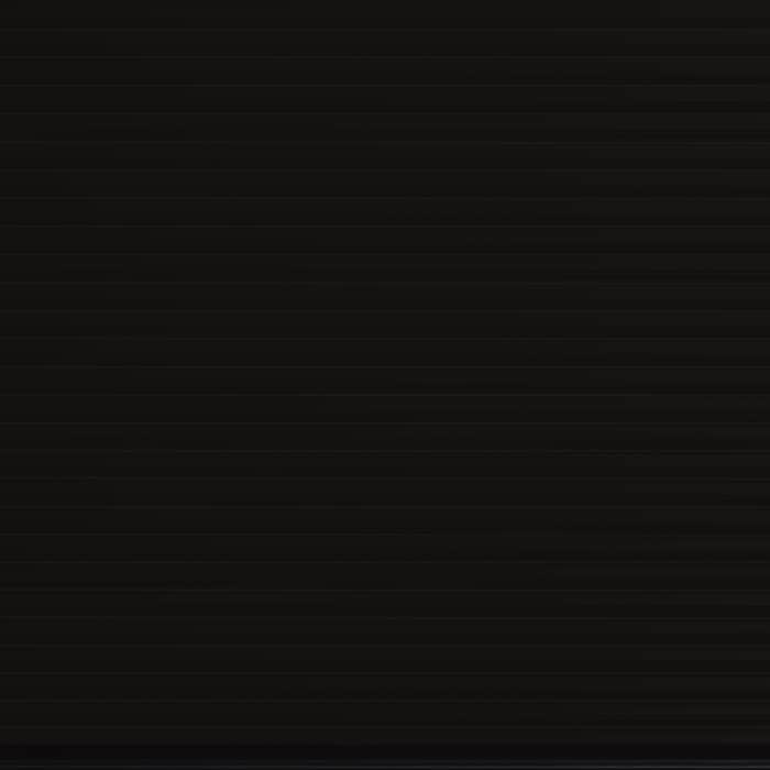 Jet black roller garage door