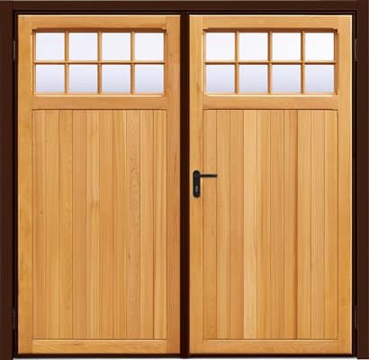 Ashton Side hinged garage doors Hampshire